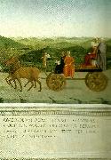 Piero della Francesca the triumph of battista sforza oil painting on canvas